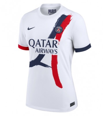 Paris Saint-Germain Khvicha Kvaratskhelia #7 Udebanetrøje Dame 2025-26 Kortærmet